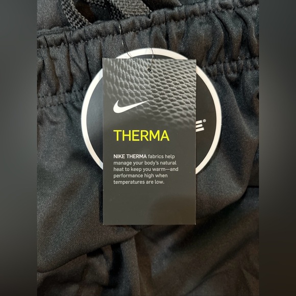 Nike Therma Fleece Sweat Pant Mens Large Black 944215 010 Training RealTree New - Picture 14 of 16